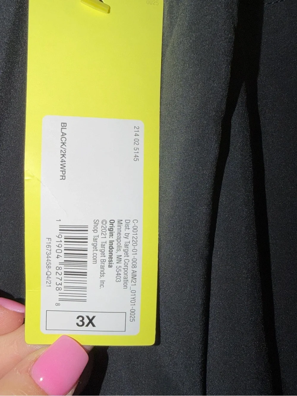 All In Motion NWT Women’s Black Drawstring Travel Jogger Pants 3XL - Picture 2 of 5